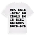 Orsingen-Nenzingen ordlek t-shirt