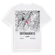 Ortenaukreis karta t-shirt