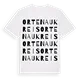 Ortenaukreis ordlek t-shirt