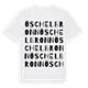Öschelbronn ordlek t-shirt