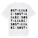 Ostalbkreis ordlek t-shirt