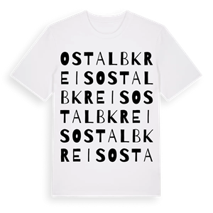Ostalbkreis ordlek t-shirt – ekologisk bomull t-shirt från Pinshirt
