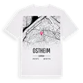 Ostheim karta t-shirt