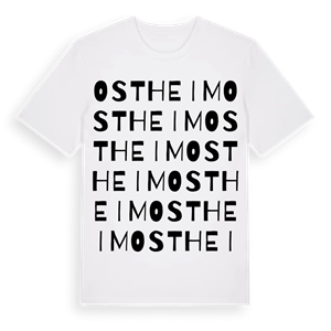Ostheim ordlek t-shirt – ekologisk bomull t-shirt från Pinshirt