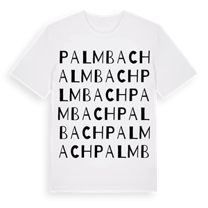 Palmbach ordlek t-shirt – ekologisk bomull t-shirt från Pinshirt