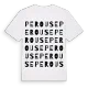Perouse ordlek t-shirt