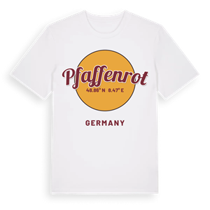 Pfaffenrot cirkel t-shirt – ekologisk bomull t-shirt från Pinshirt