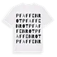 Pfaffenrot ordlek t-shirt