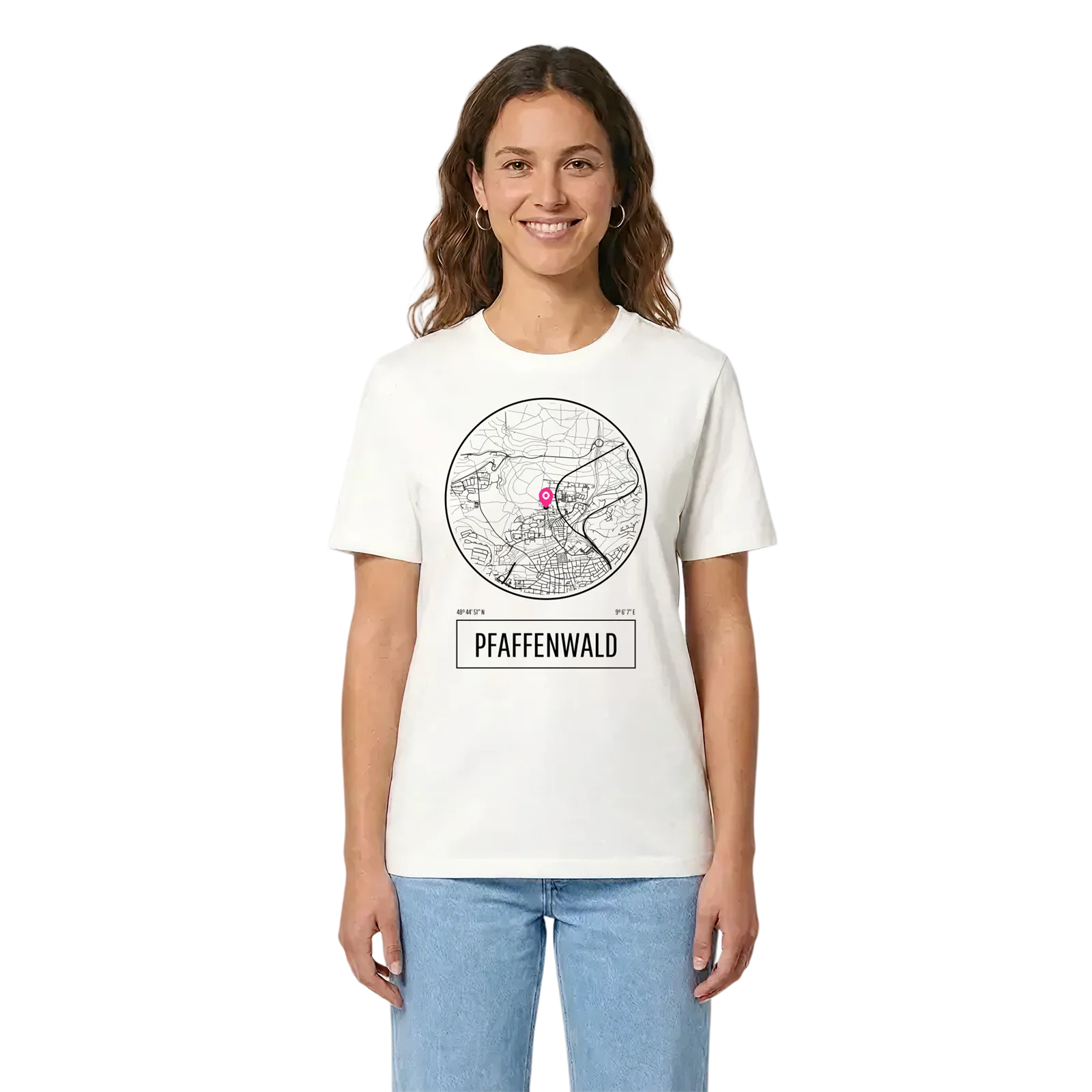 Pfaffenwald t-shirt – White, i miljö