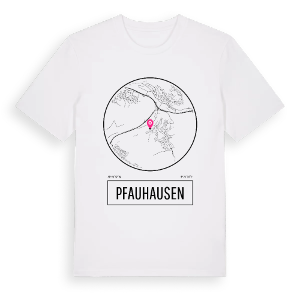 Pfauhausen t-shirt – ekologisk bomull t-shirt från Pinshirt