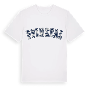 Pfinztal college t-shirt – ekologisk bomull t-shirt från Pinshirt