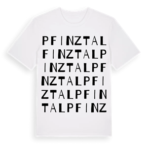 Pfinztal ordlek t-shirt – ekologisk bomull t-shirt från Pinshirt