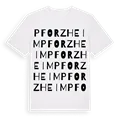Pforzheim ordlek t-shirt