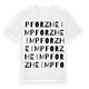 Pforzheim ordlek t-shirt
