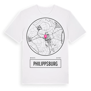 Philippsburg t-shirt – ekologisk bomull t-shirt från Pinshirt