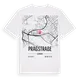 Pragstraße karta t-shirt