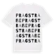 Pragstraße ordlek t-shirt