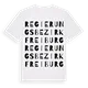 Regierungsbezirk Freiburg ordlek t-shirt