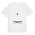 Regierungsbezirk Karlsruhe karta t-shirt