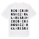 Regierungsbezirk Karlsruhe ordlek t-shirt