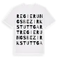 Regierungsbezirk Stuttgart ordlek t-shirt