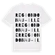 Region Donau-Iller ordlek t-shirt