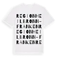 Region Heilbronn-Franken ordlek t-shirt