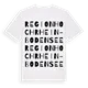 Region Hochrhein-Bodensee ordlek t-shirt