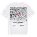 Region Ostwürttemberg karta t-shirt