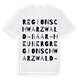 Region Schwarzwald-Baar-Heuberg ordlek t-shirt