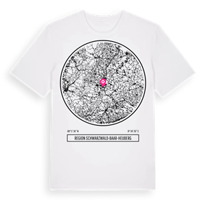 Region Schwarzwald-Baar-Heuberg t-shirt – ekologisk bomull t-shirt från Pinshirt