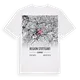 Region Stuttgart karta t-shirt