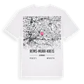 Rems-Murr-Kreis karta t-shirt