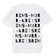 Rems-Murr-Kreis ordlek t-shirt