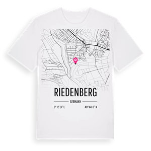 Riedenberg karta t-shirt – ekologisk bomull t-shirt från Pinshirt
