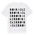 Rohracker ordlek t-shirt