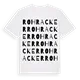 Rohracker ordlek t-shirt