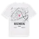 Rosenberg karta t-shirt