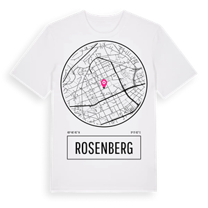 Rosenberg t-shirt – ekologisk bomull t-shirt från Pinshirt