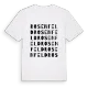 Rosenfeld ordlek t-shirt