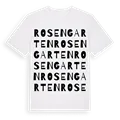 Rosengarten ordlek t-shirt