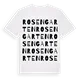 Rosengarten ordlek t-shirt