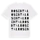 Rosental ordlek t-shirt