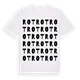 Rot ordlek t-shirt