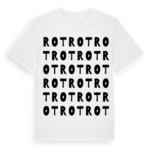 Rot ordlek t-shirt – ekologisk bomull t-shirt från Pinshirt