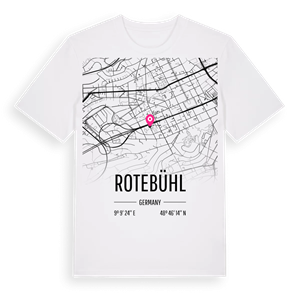 Rotebühl karta t-shirt – ekologisk bomull t-shirt från Pinshirt