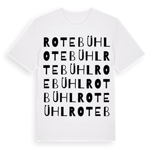 Rotebühl ordlek t-shirt – ekologisk bomull t-shirt från Pinshirt