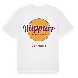 Rüppurr cirkel t-shirt – ekologisk bomull t-shirt från Pinshirt