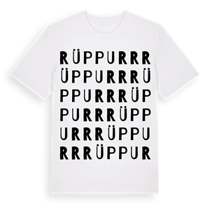 Rüppurr ordlek t-shirt – ekologisk bomull t-shirt från Pinshirt