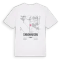 Sandhausen karta t-shirt
